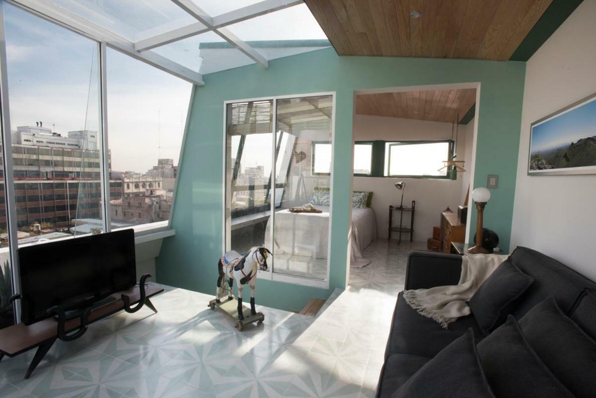 Duplex/Terraza Privada En Corazon Centro Historico Leilighet Mexico by Eksteriør bilde